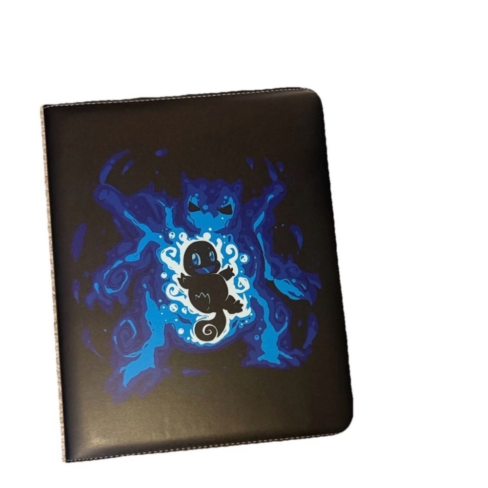 Pokémon Binder  W/ 9 Pocket Game Sport Trading Card Storage Album Squirtle